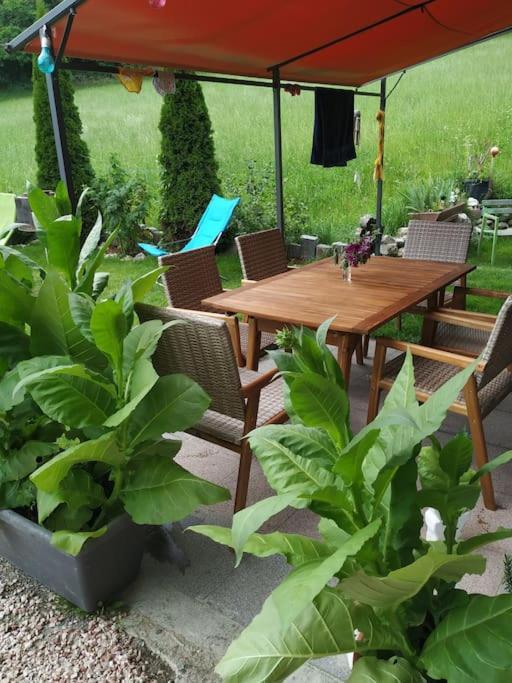 Upcycling Appartement Fischl - Nachhaltig Und Kreativ Wohnen Fuer Gross Und Klein イェンバッハ エクステリア 写真